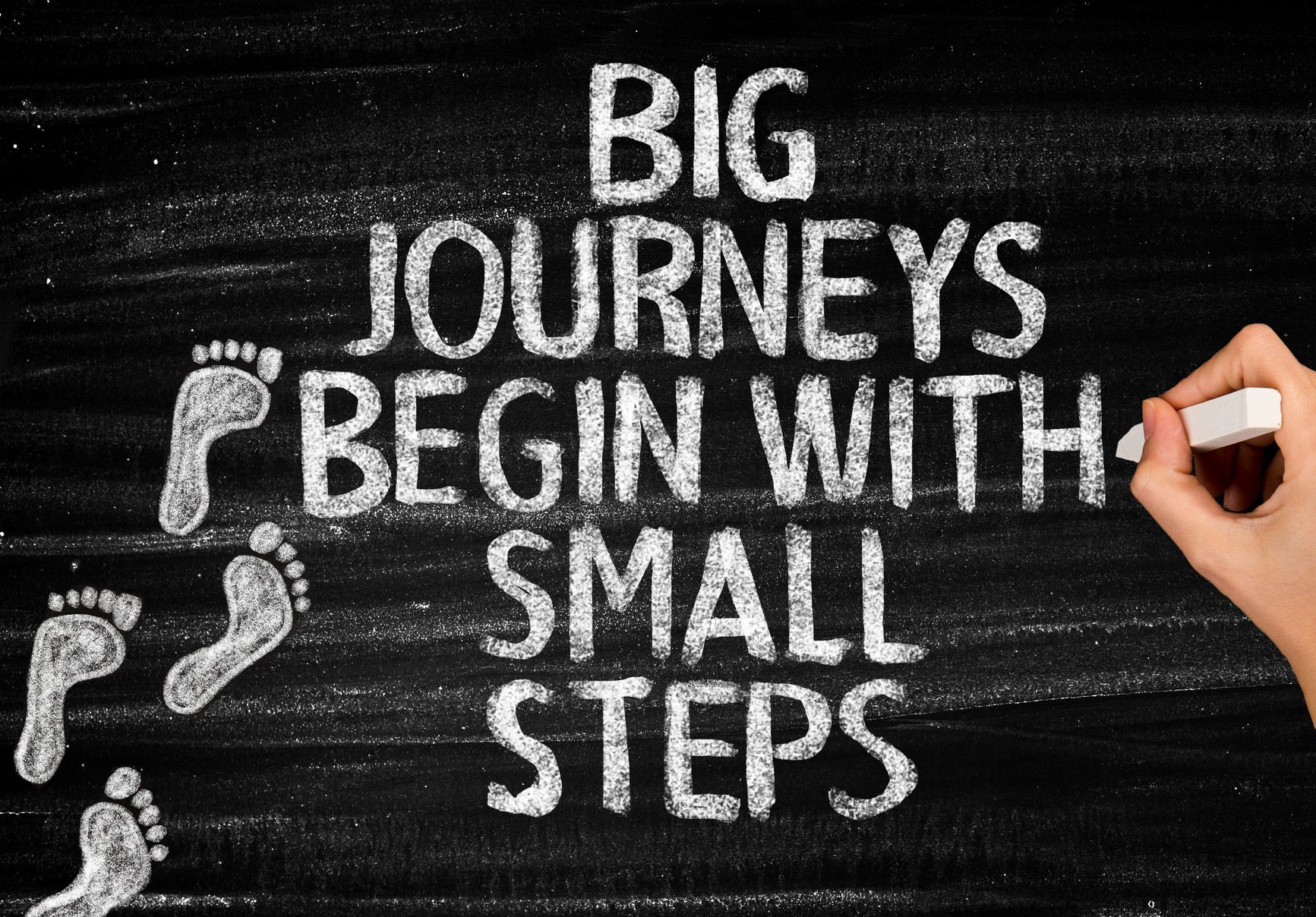 Big journeys begin with small steps